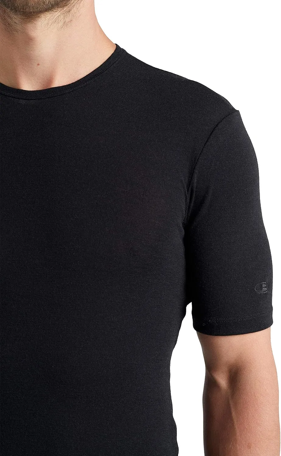Icebreaker Merino Men's Standard 175 Everyday Short Sleeve Thermal Cold Weather Base Layer Crew T-Shirt
