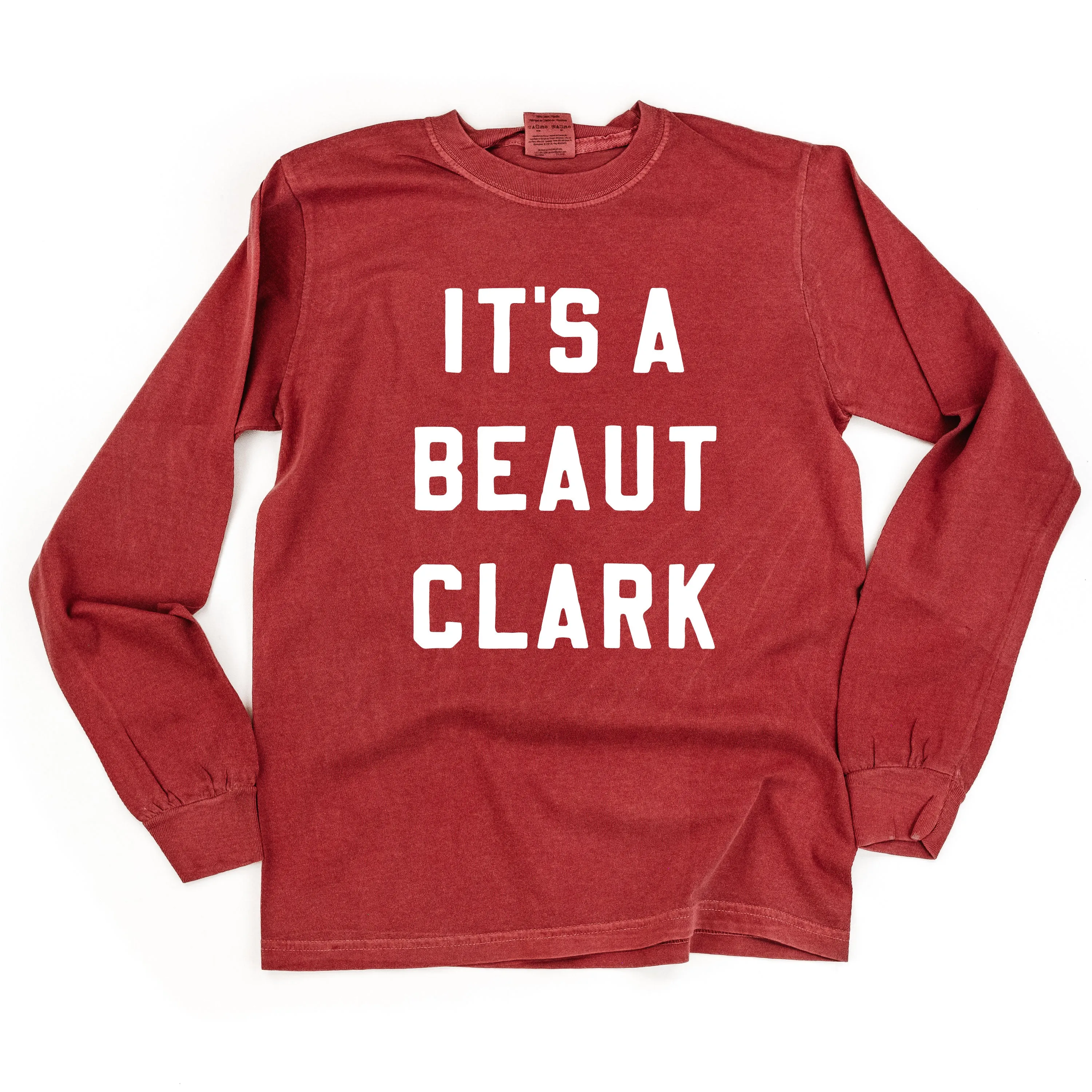 It's A Beaut Clark - LONG SLEEVE Comfort Colors Tee