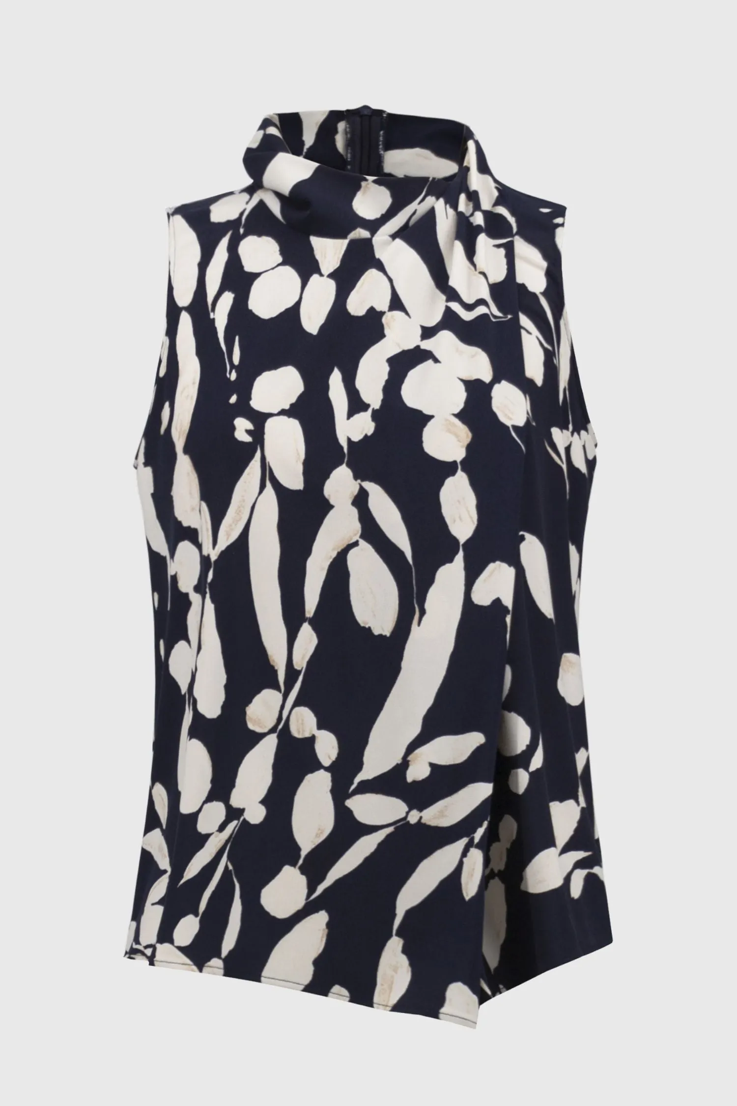 Joseph Ribkoff Silky Knit Abstract Print Sleeveless Top - Style 251251