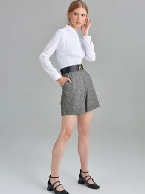 Knitted Shorts - Black