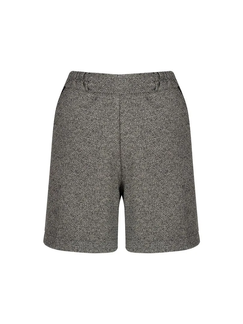 Knitted Shorts - Black