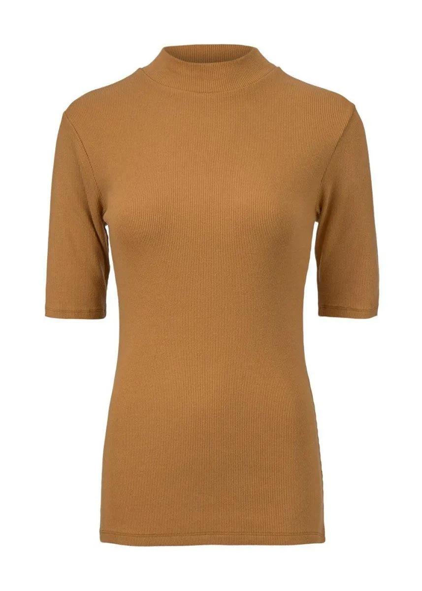 Krown t-shirt - Warm Camel