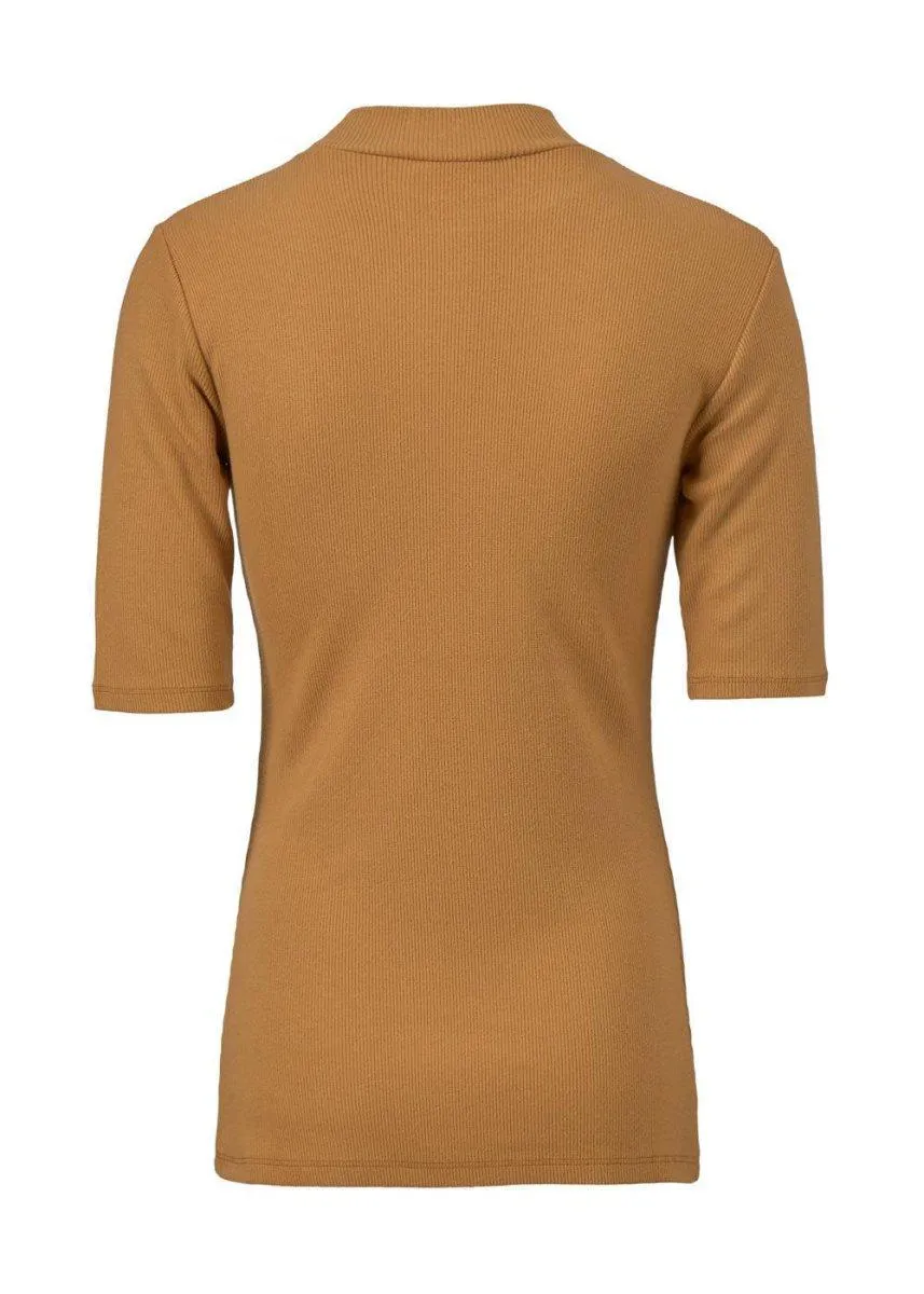 Krown t-shirt - Warm Camel
