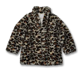 Leopard Faux Fur Coat