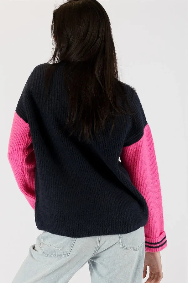 Lyla & Luxe Celia Mock Neck Sweater