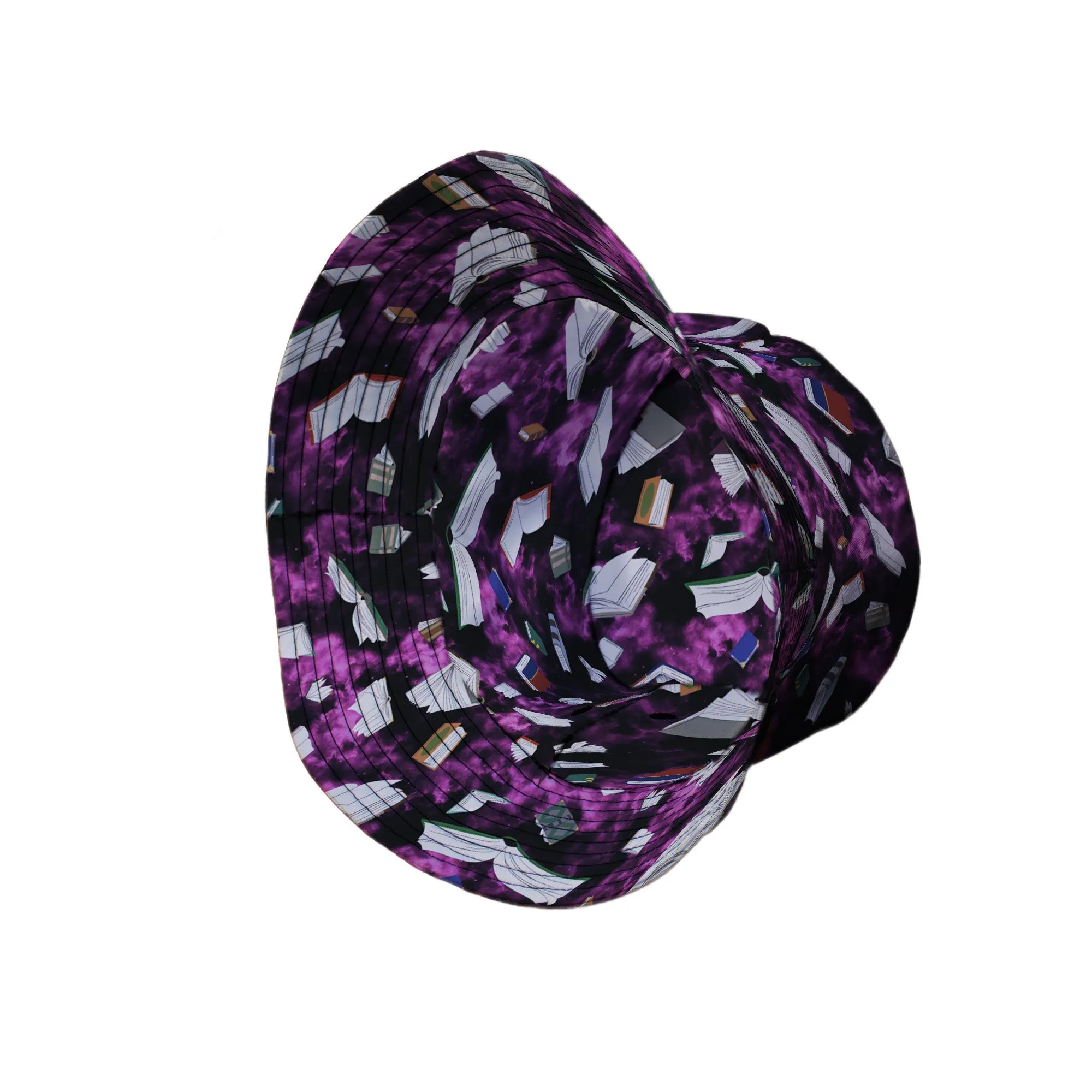 Magical Books Purple Bucket Hat
