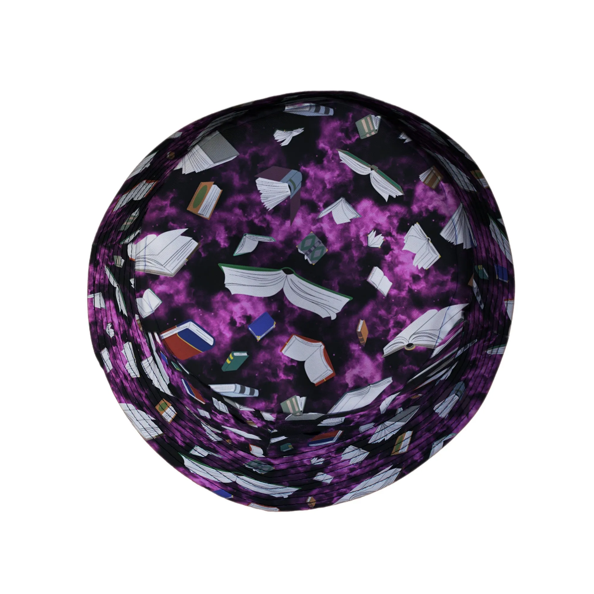 Magical Books Purple Bucket Hat