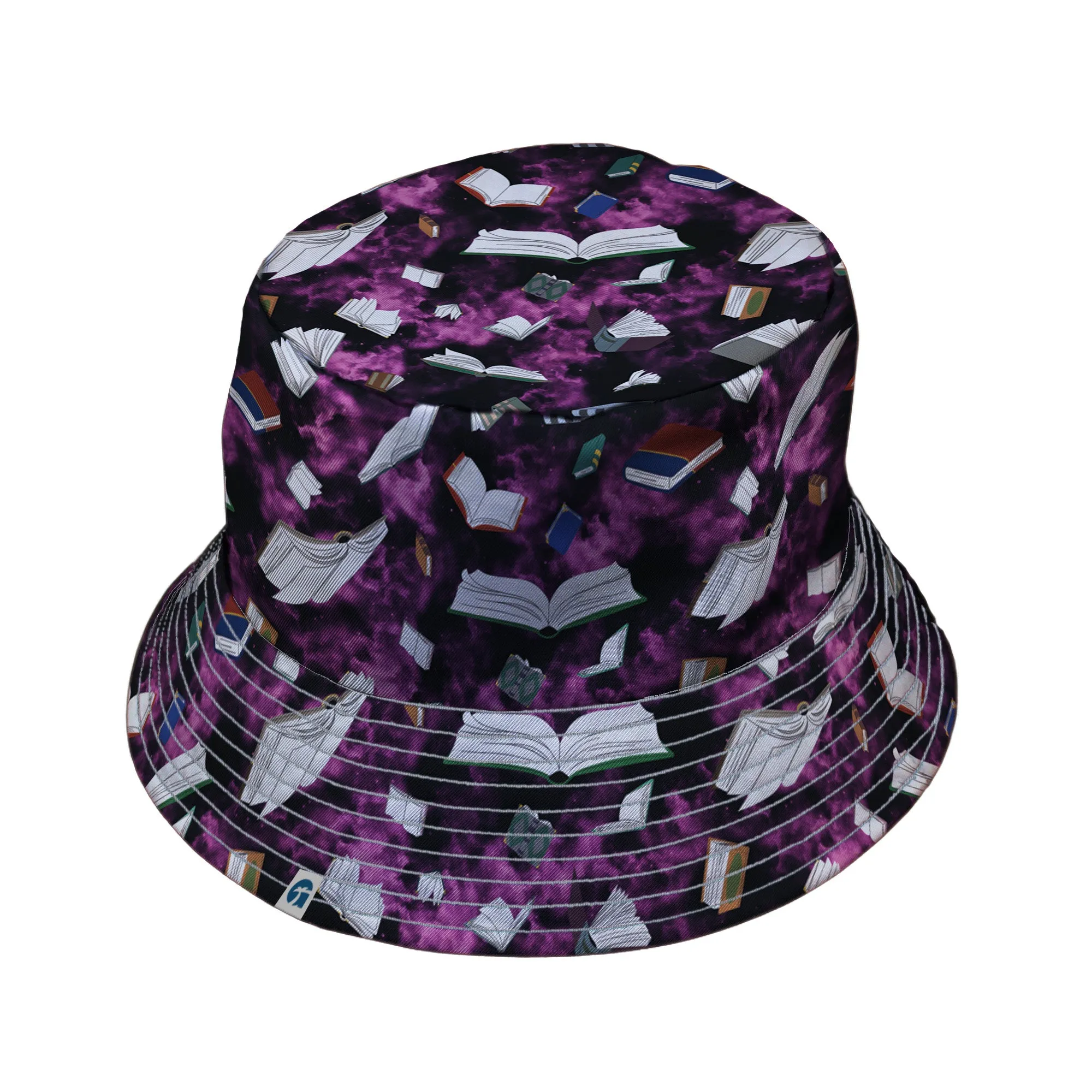 Magical Books Purple Bucket Hat