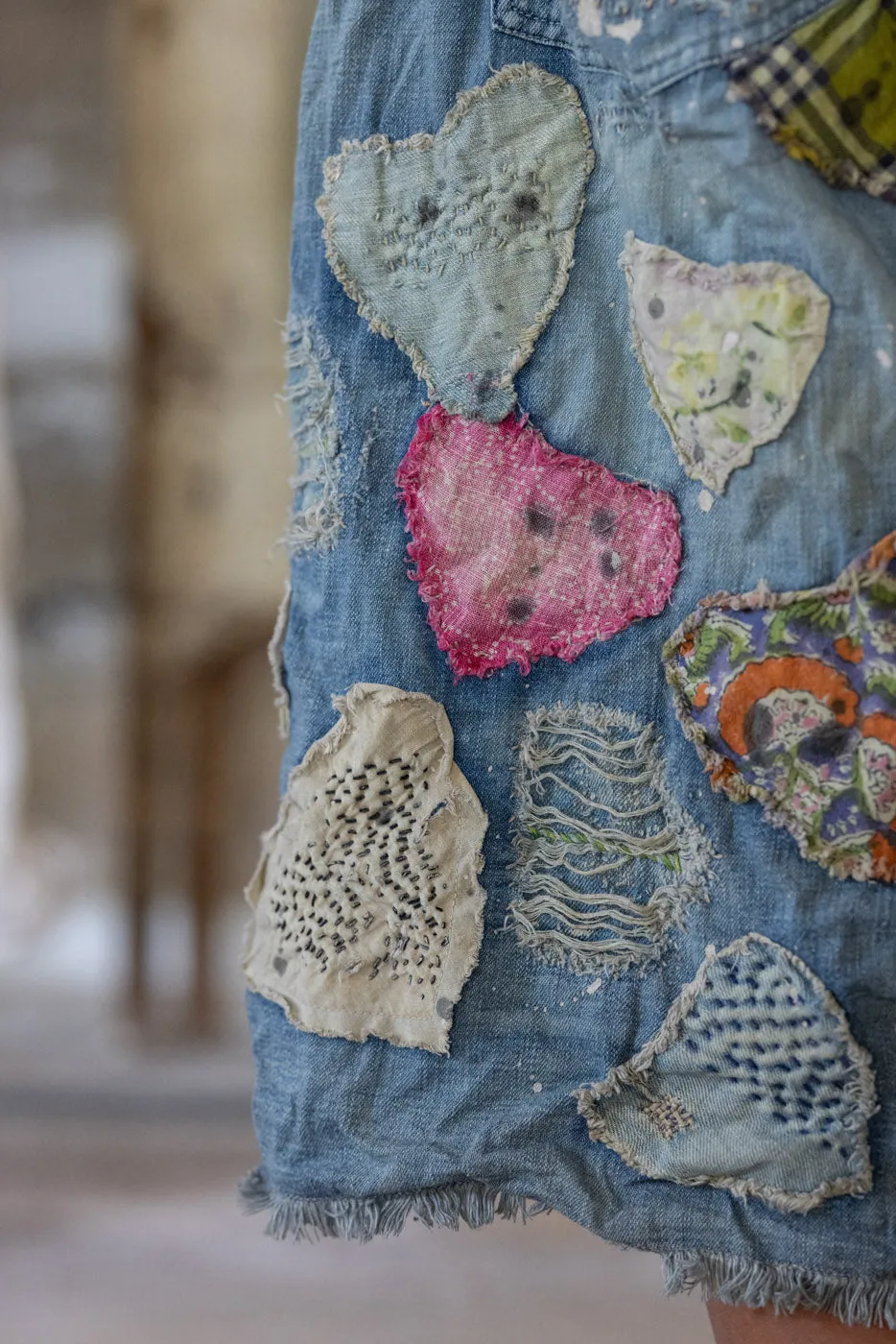 Magnolia Pearl I Heart You Miner Shorts