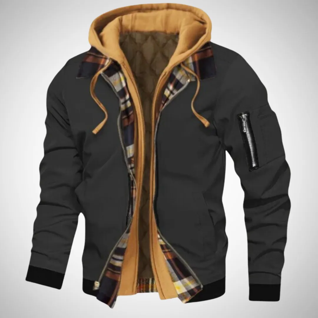 Marvel Plaid Fleece Jacket