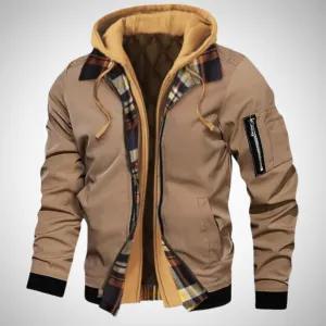 Marvel Plaid Fleece Jacket