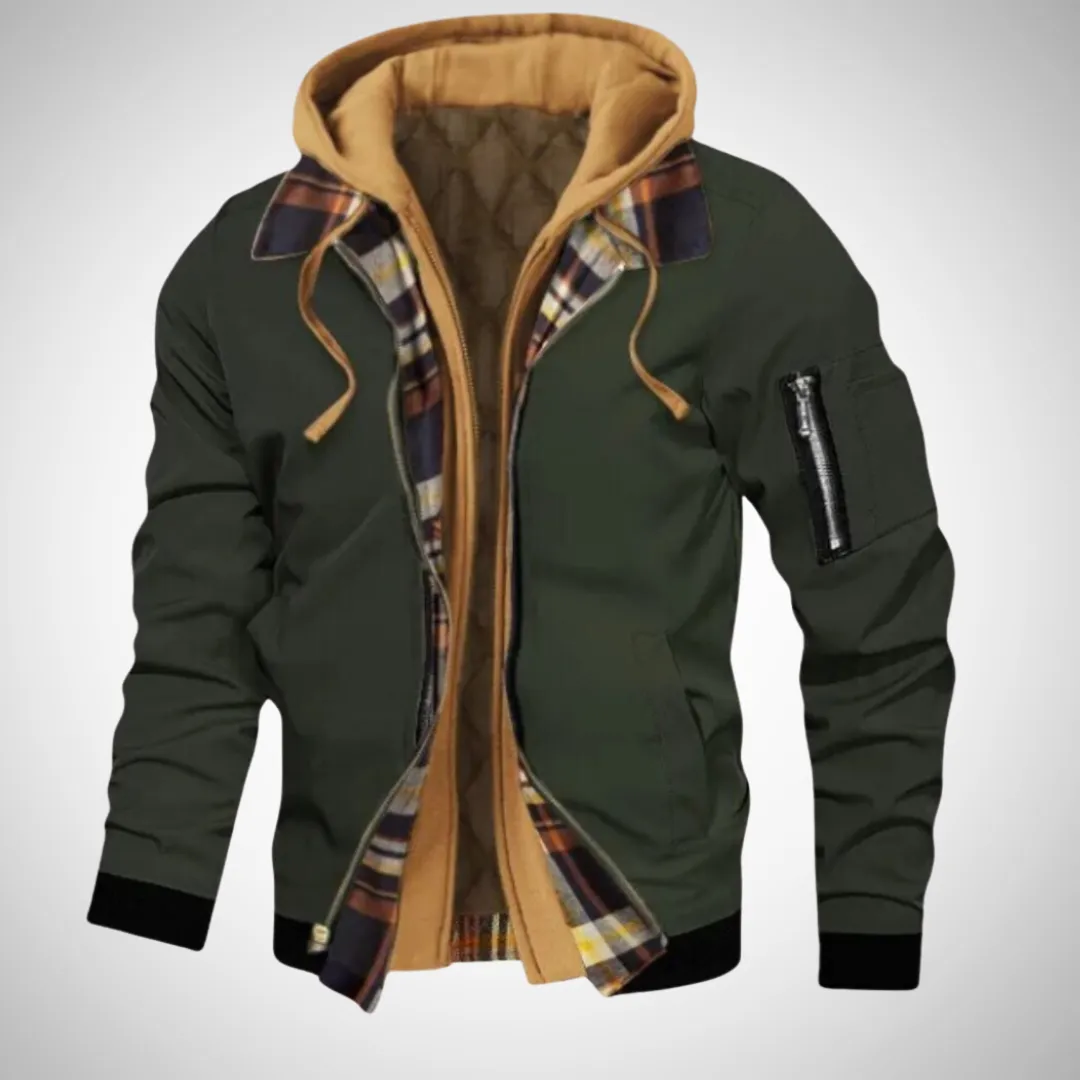 Marvel Plaid Fleece Jacket