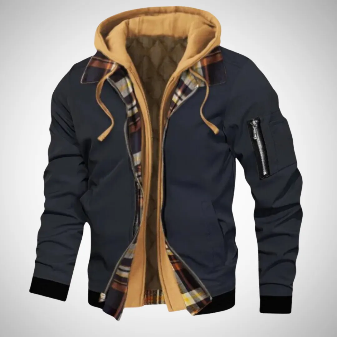 Marvel Plaid Fleece Jacket