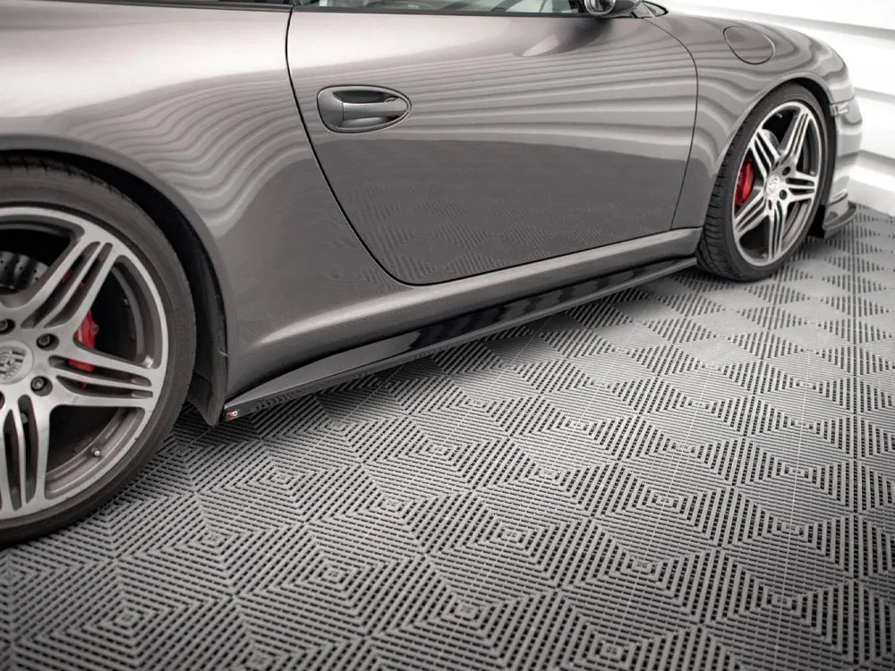 Maxton Design - SIDE SKIRTS DIFFUSERS PORSCHE 911 CARRERA / CARRERA GTS 997 FACELIFT
