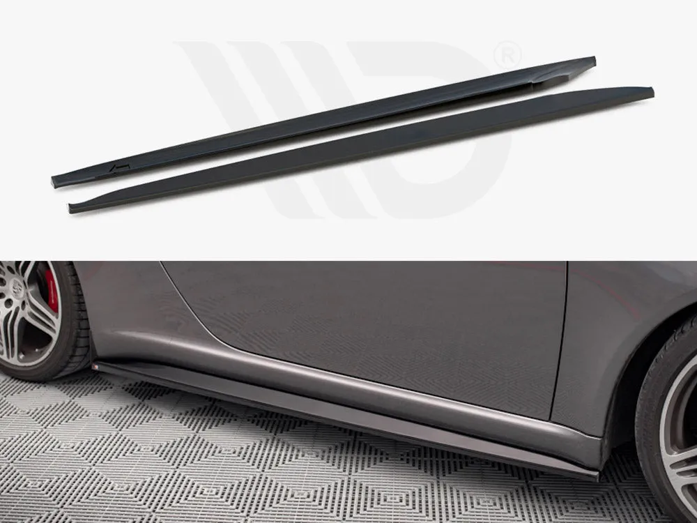 Maxton Design - SIDE SKIRTS DIFFUSERS PORSCHE 911 CARRERA / CARRERA GTS 997 FACELIFT