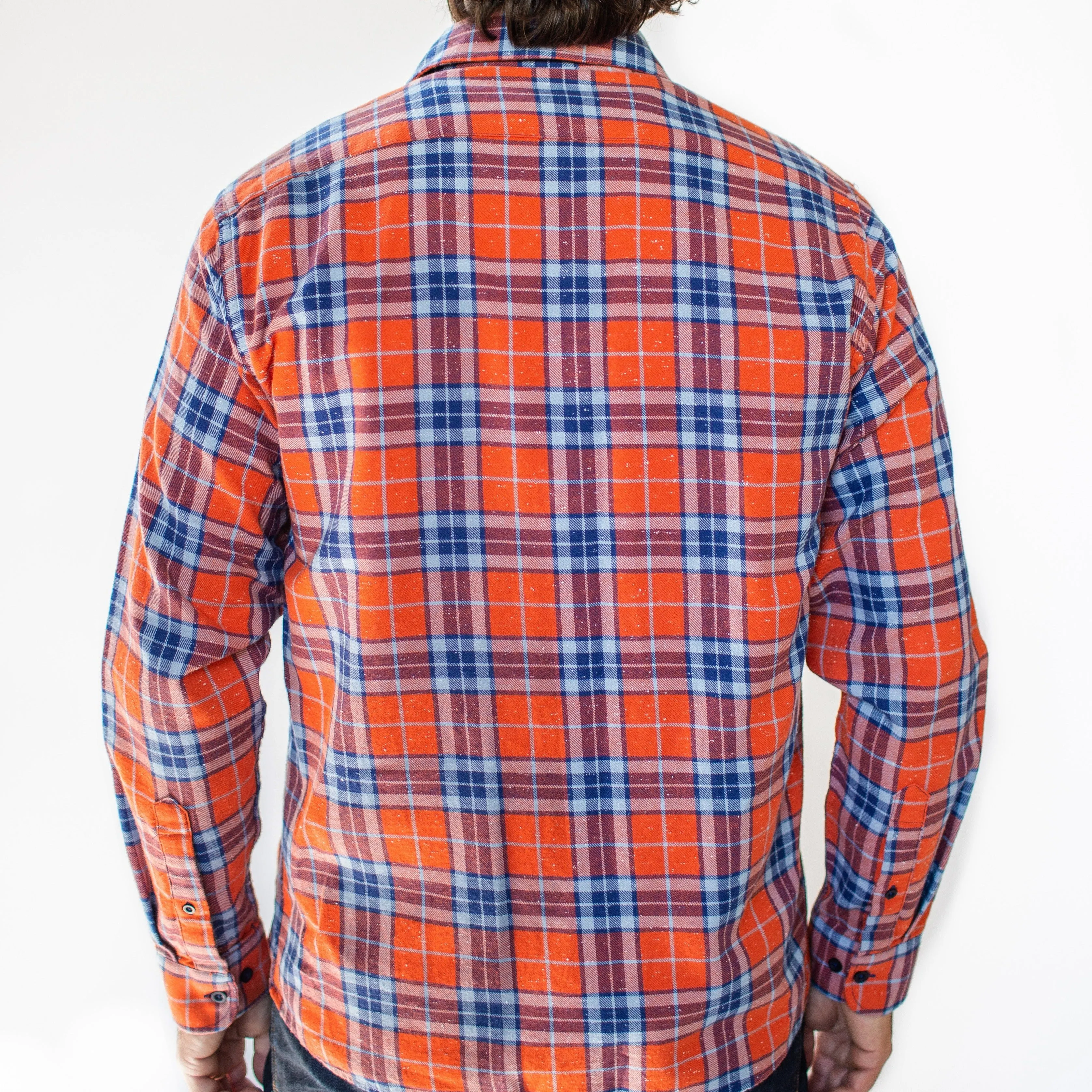 McKenzie Plaid Shirt (Orange)