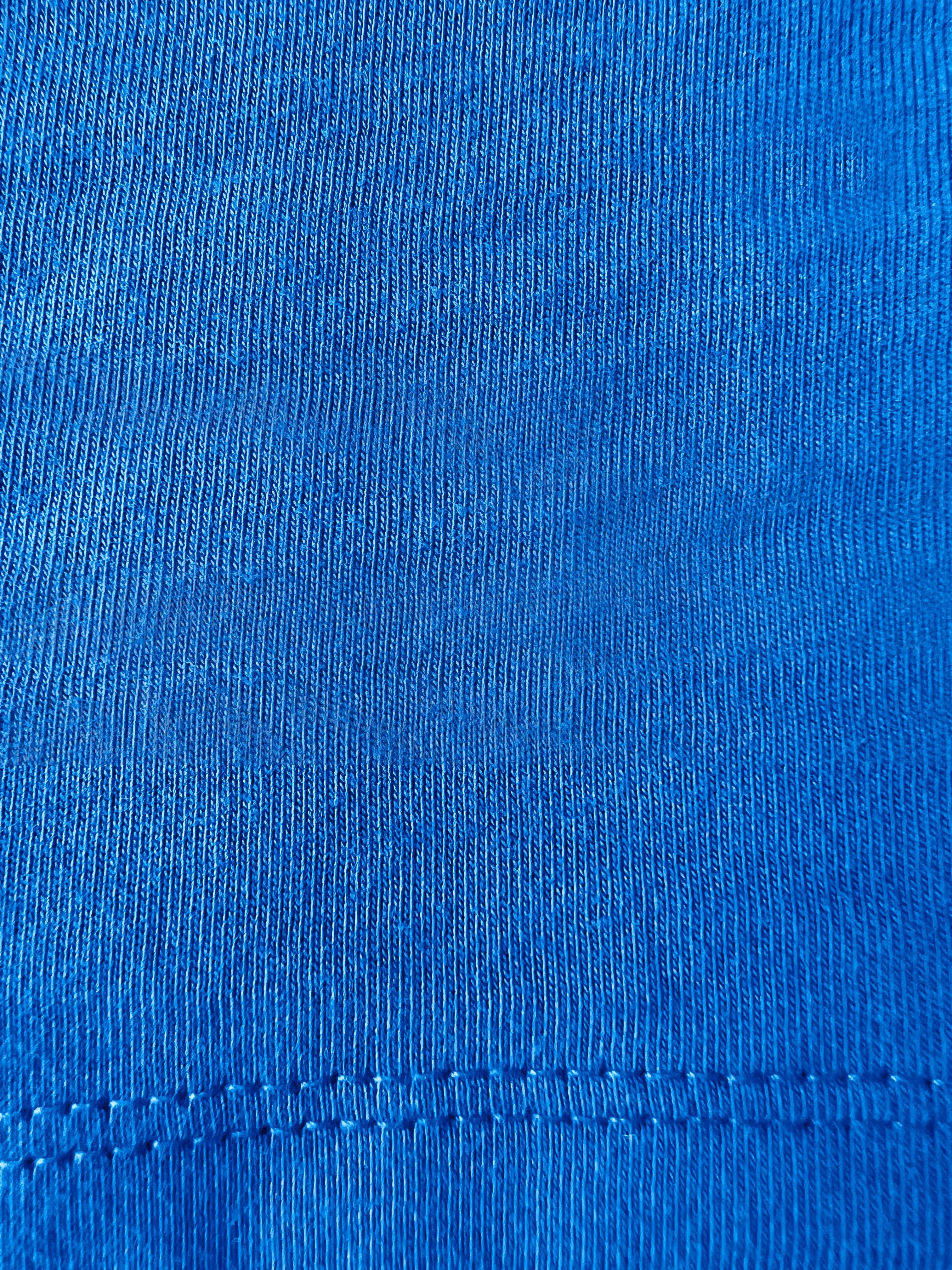 Men Regular Fit Round Neck Cotton T-Shirt - Royal Blue