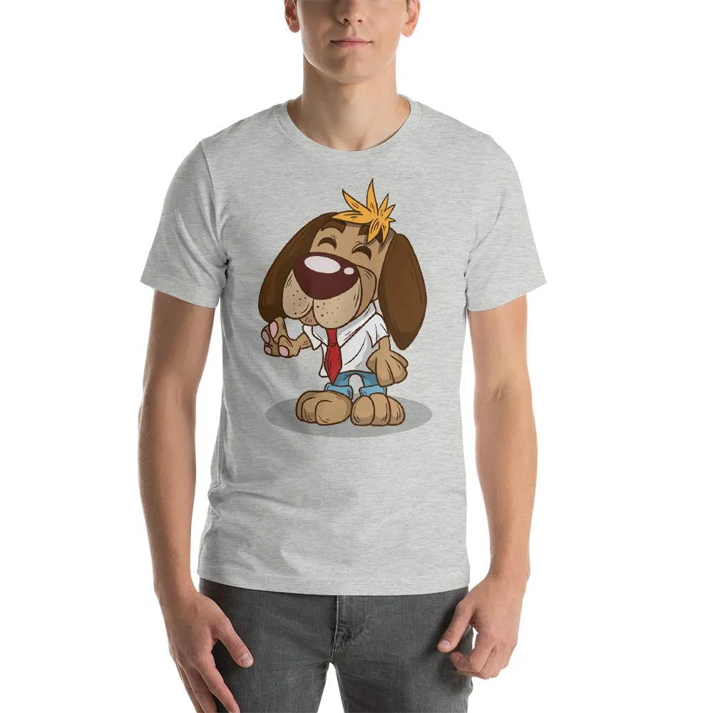Men Round Neck printed Dog T-Shirts