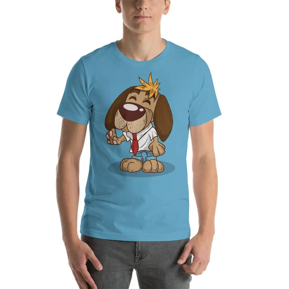 Men Round Neck printed Dog T-Shirts