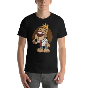 Men Round Neck printed Dog T-Shirts