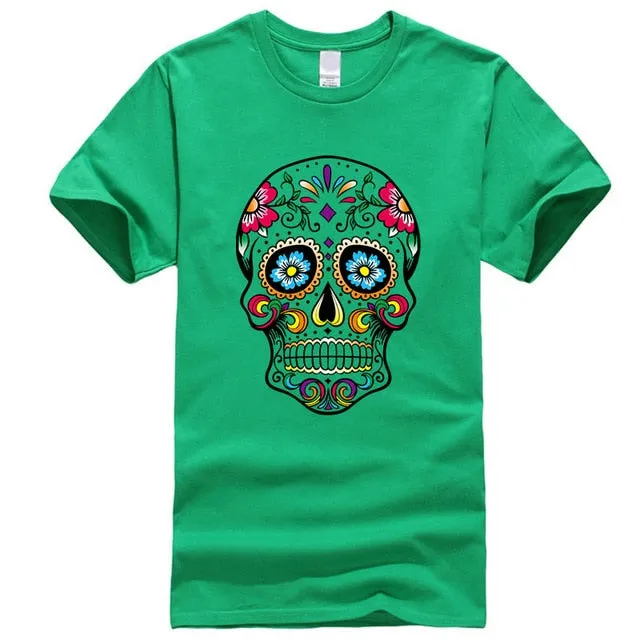 Men's T-shirt High Quality 100% cotton street style loose cool printed men t shirt casual short sleeve For Men