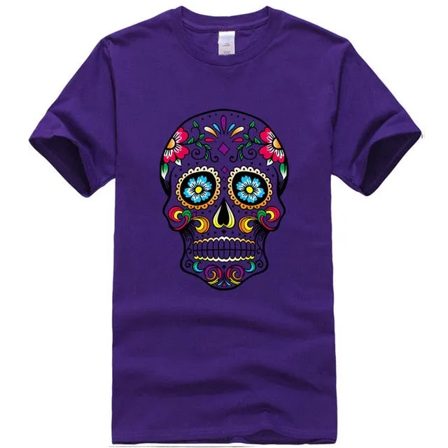 Men's T-shirt High Quality 100% cotton street style loose cool printed men t shirt casual short sleeve For Men