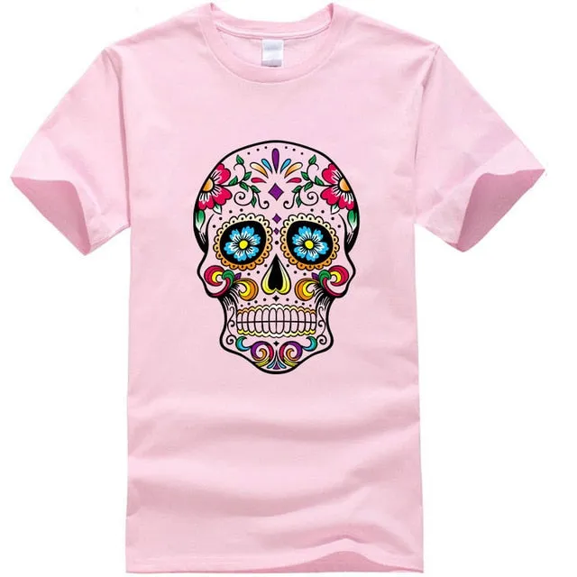 Men's T-shirt High Quality 100% cotton street style loose cool printed men t shirt casual short sleeve For Men