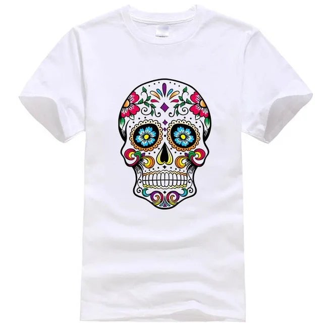 Men's T-shirt High Quality 100% cotton street style loose cool printed men t shirt casual short sleeve For Men