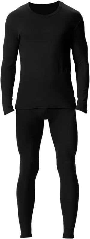 Men's Thermal Underwear Set Men's Thermal Underwear Set Lined Long Thermal Fleece Lined Base Layer Set for Cold