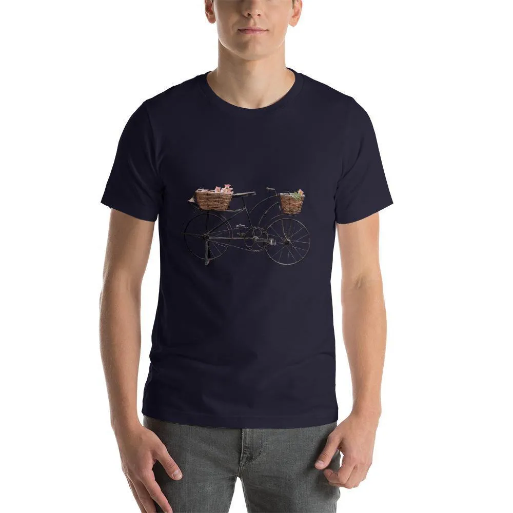 Mister Fab Beautiful Cycle Men Round Neck printed T-Shirts