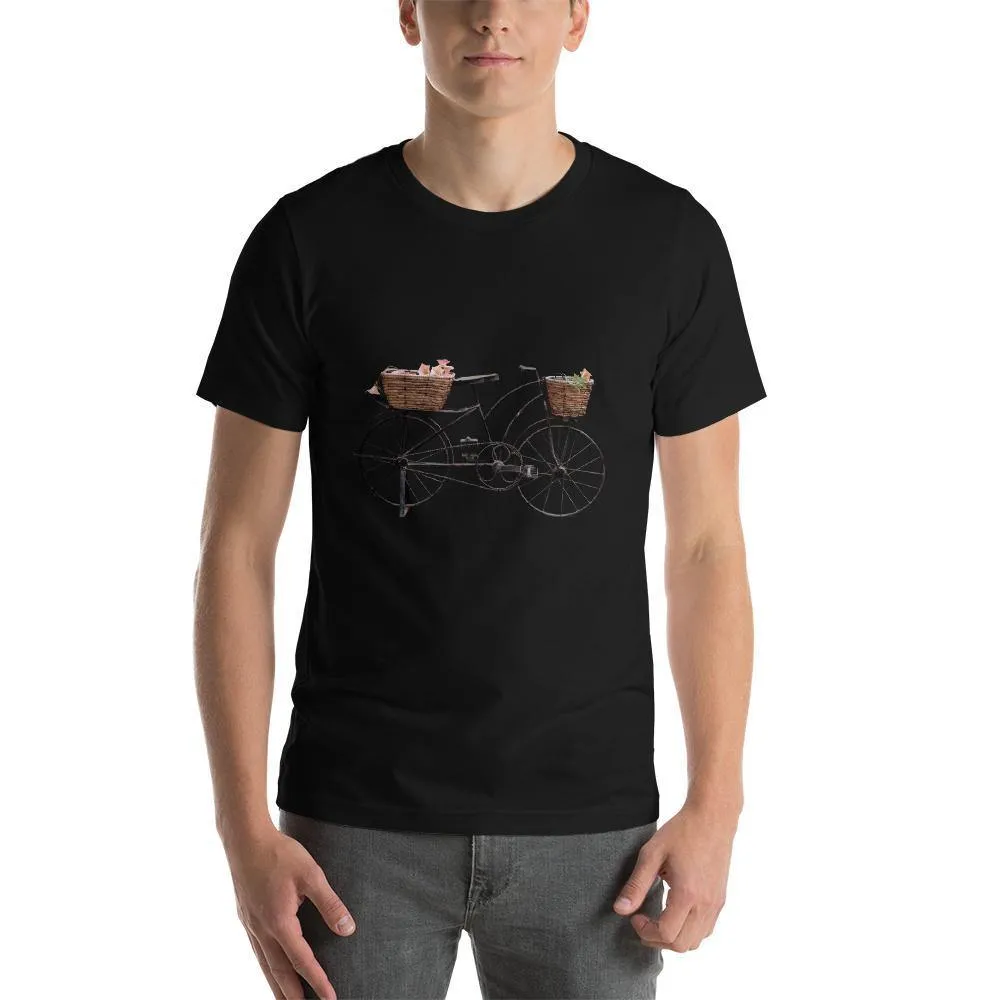 Mister Fab Beautiful Cycle Men Round Neck printed T-Shirts