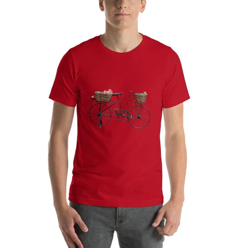 Mister Fab Beautiful Cycle Men Round Neck printed T-Shirts