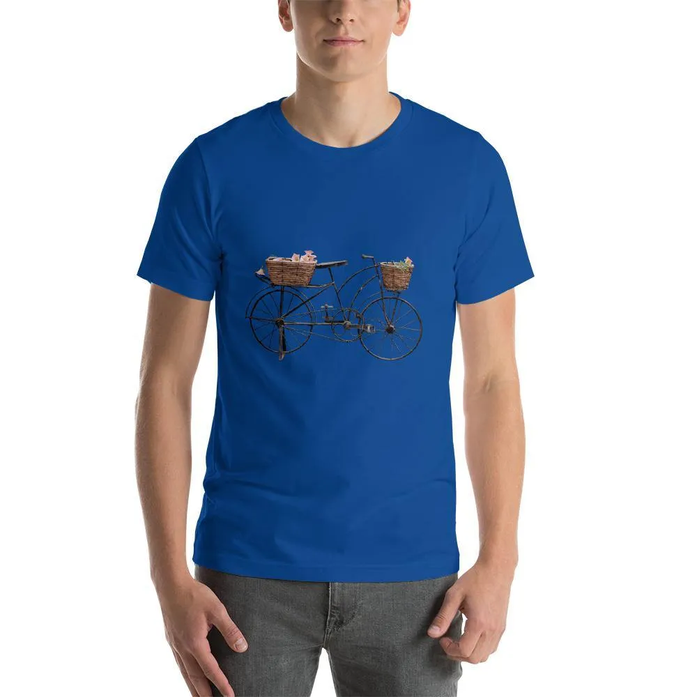 Mister Fab Beautiful Cycle Men Round Neck printed T-Shirts