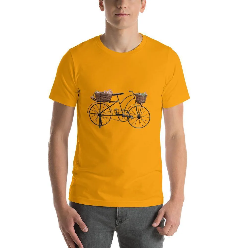 Mister Fab Beautiful Cycle Men Round Neck printed T-Shirts