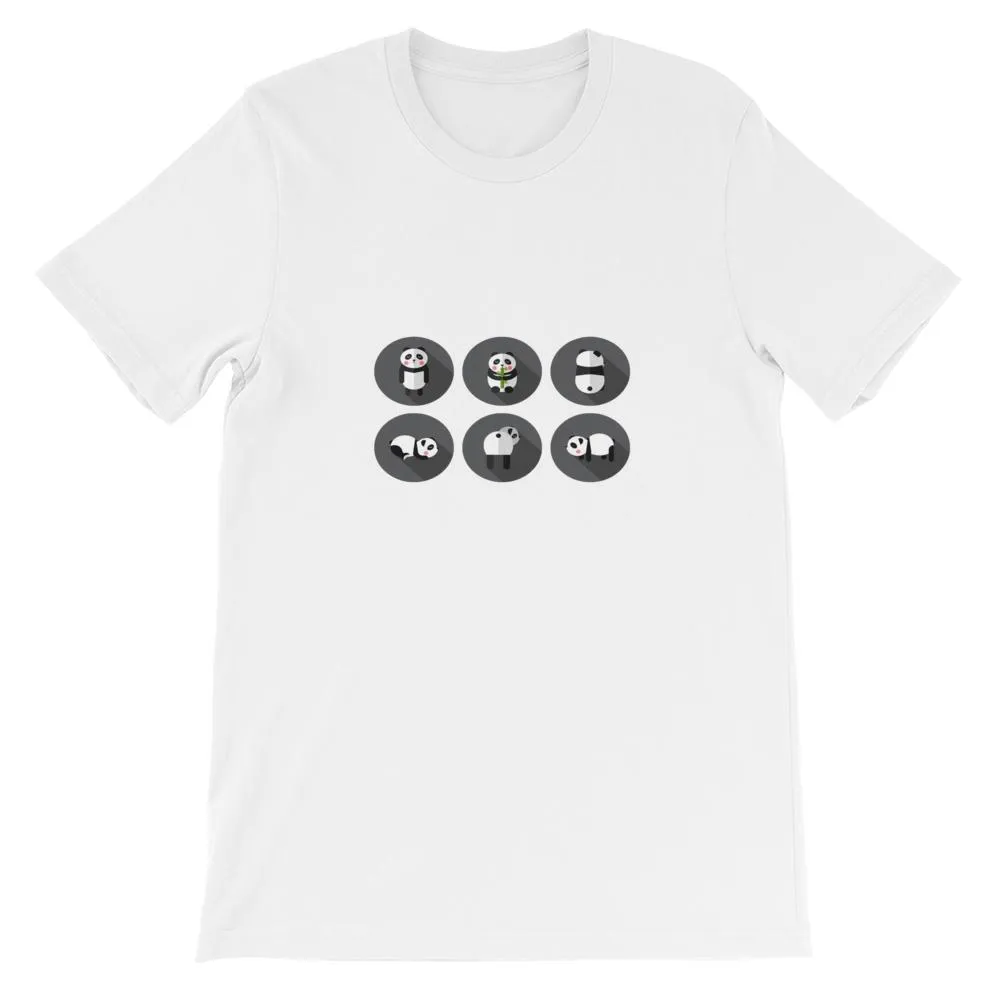 Mister Fab Panda Life Men Round Neck printed T-Shirts
