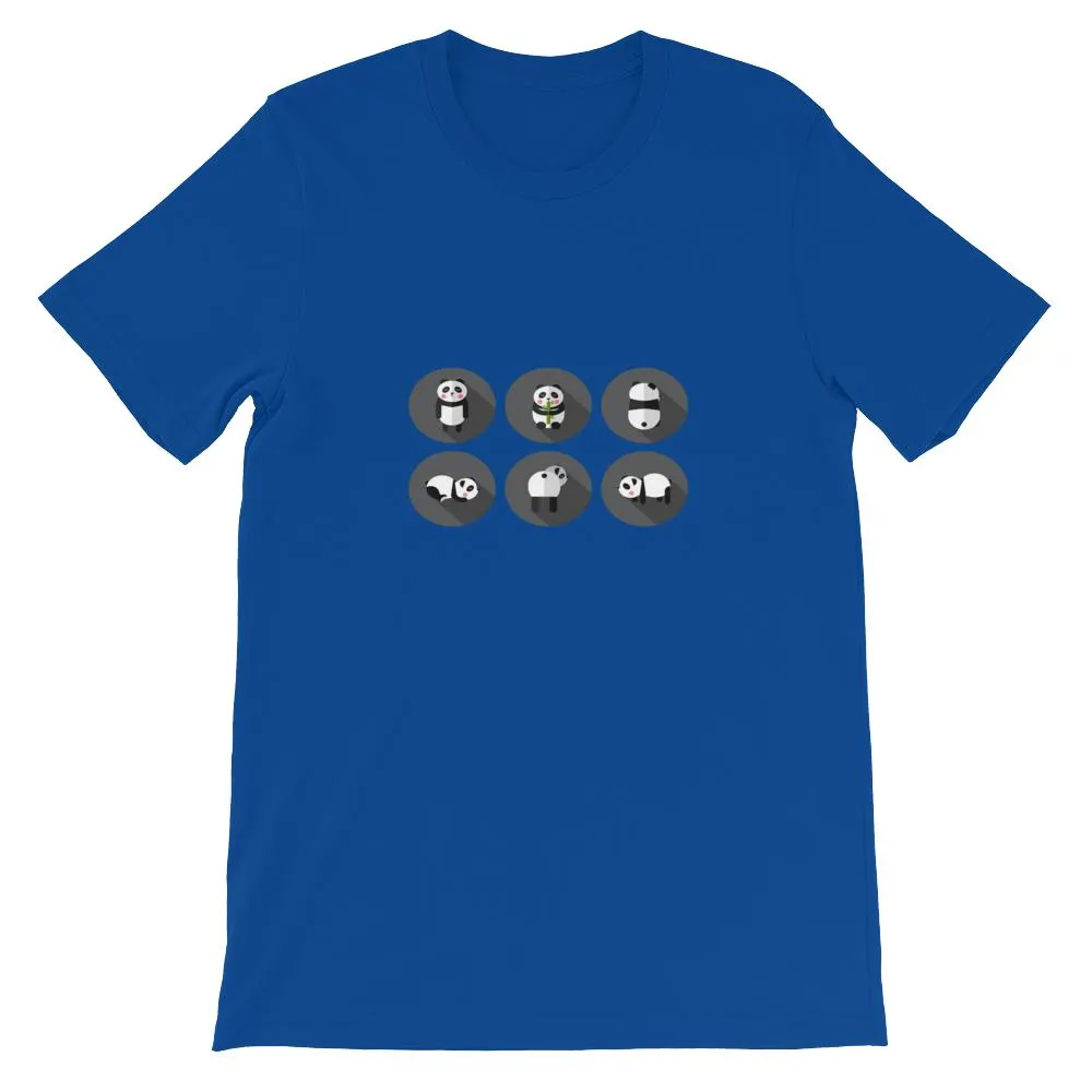 Mister Fab Panda Life Men Round Neck printed T-Shirts