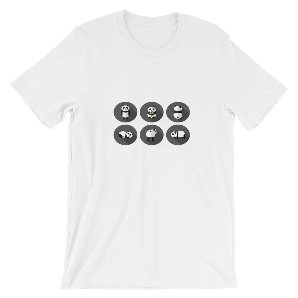 Mister Fab Panda Life Men Round Neck printed T-Shirts