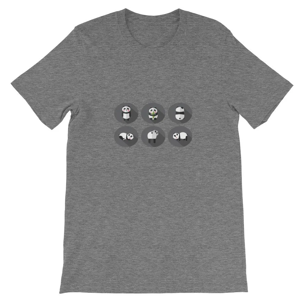 Mister Fab Panda Life Men Round Neck printed T-Shirts