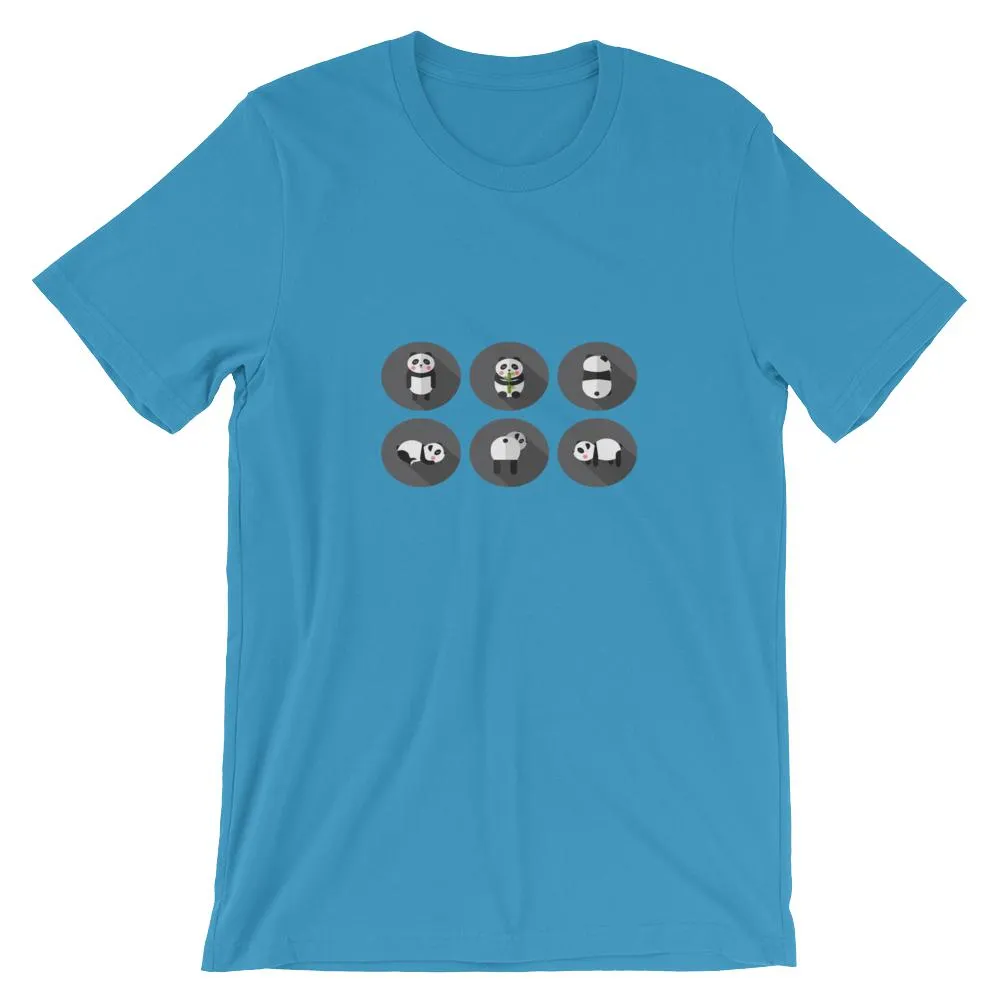 Mister Fab Panda Life Men Round Neck printed T-Shirts