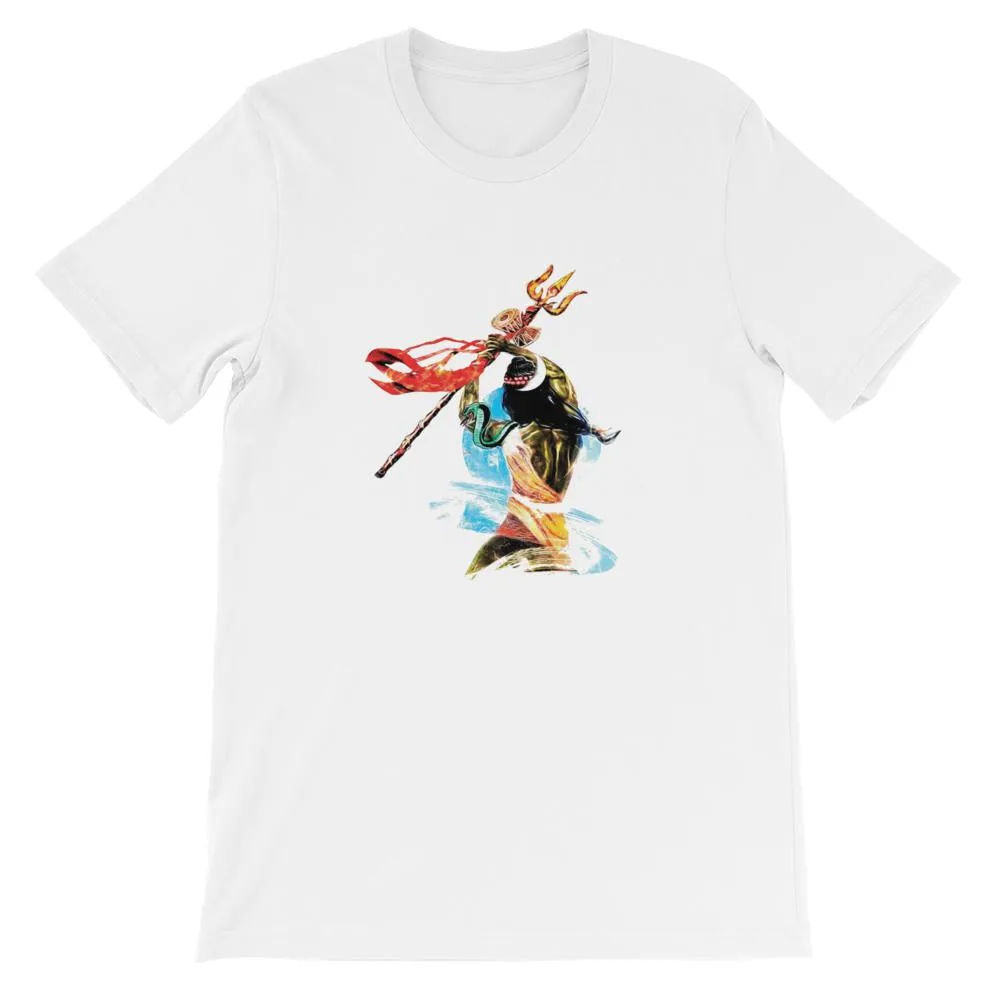 Mister Fab Shivay Men Round Neck printed T-Shirts