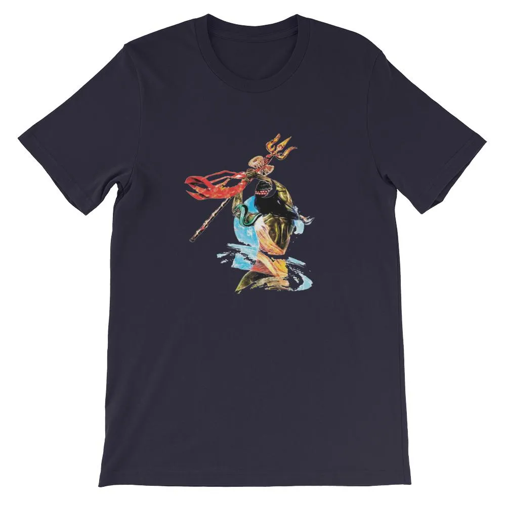 Mister Fab Shivay Men Round Neck printed T-Shirts