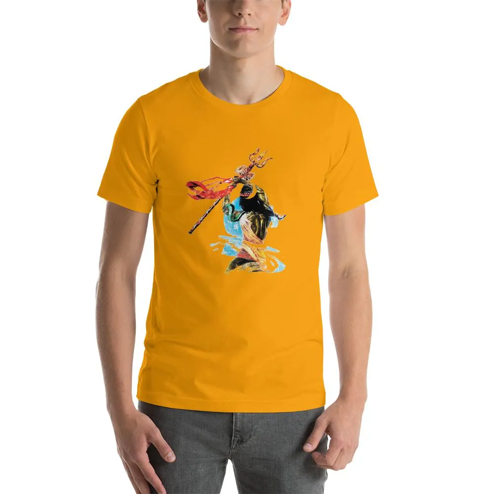 Mister Fab Shivay Men Round Neck printed T-Shirts