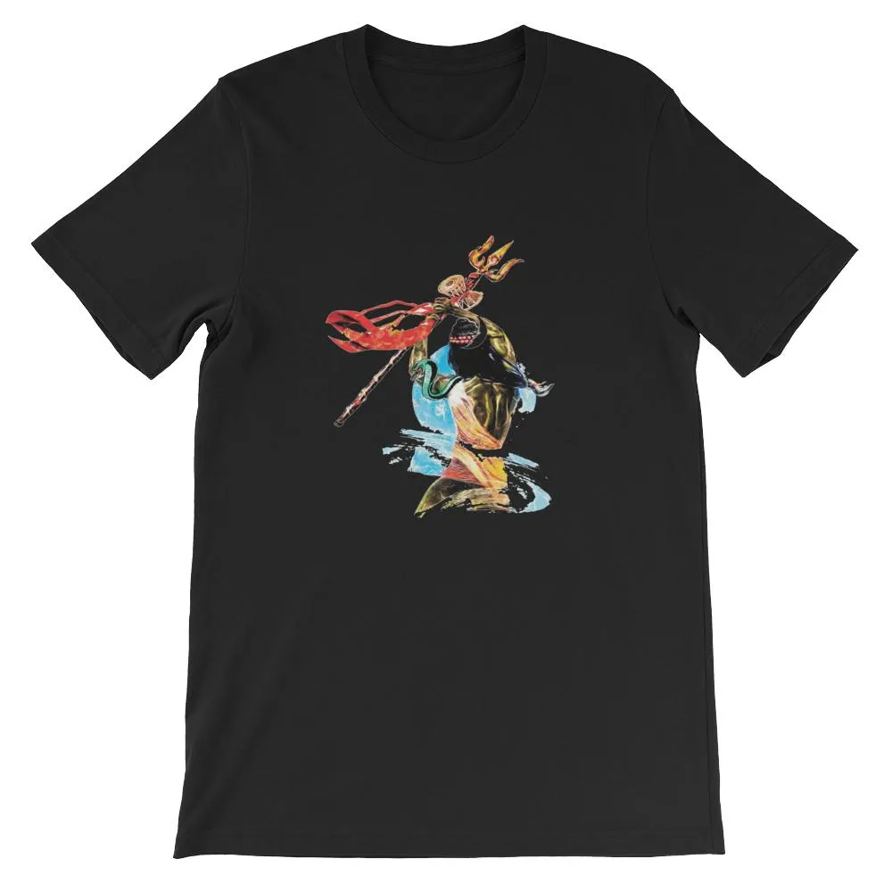 Mister Fab Shivay Men Round Neck printed T-Shirts