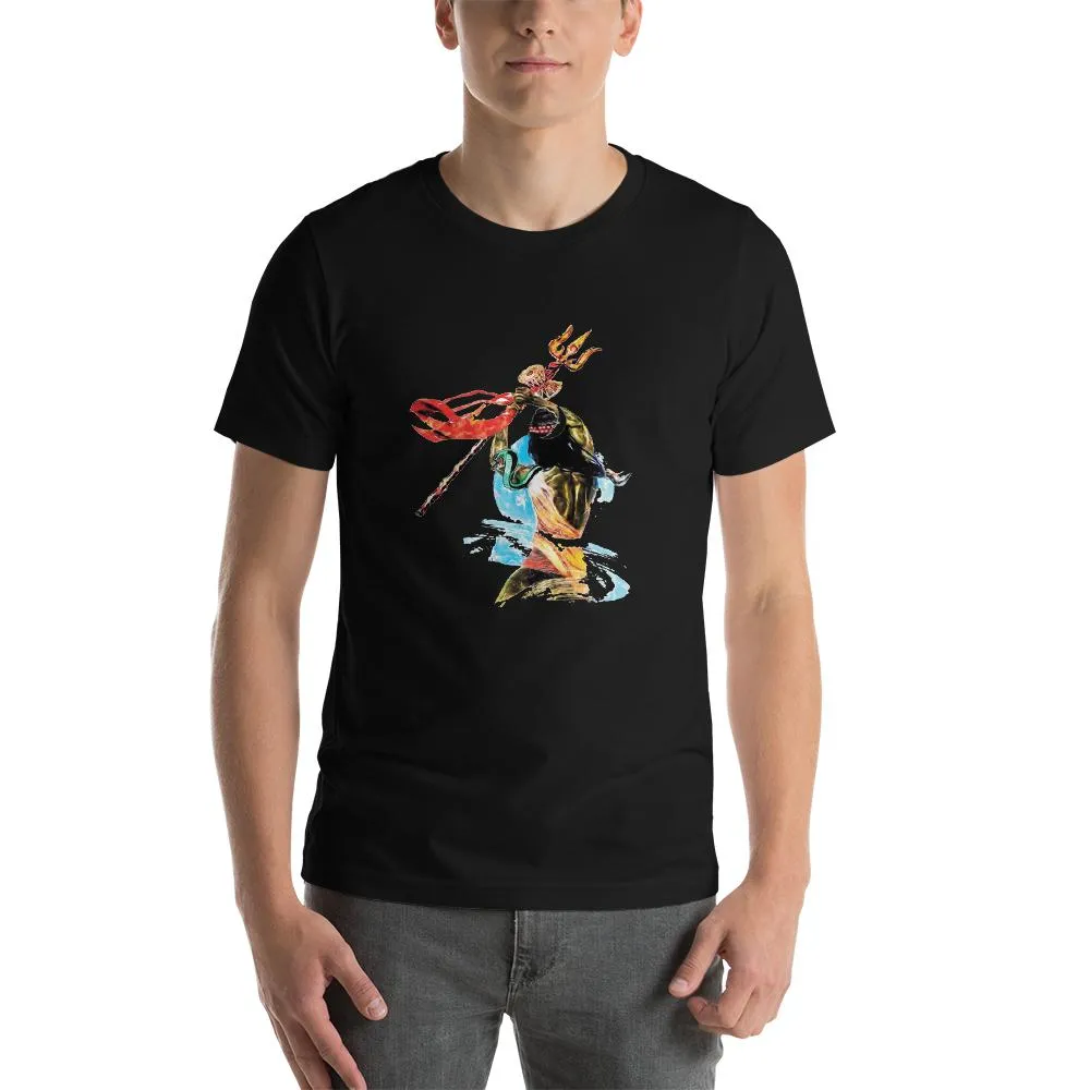 Mister Fab Shivay Men Round Neck printed T-Shirts