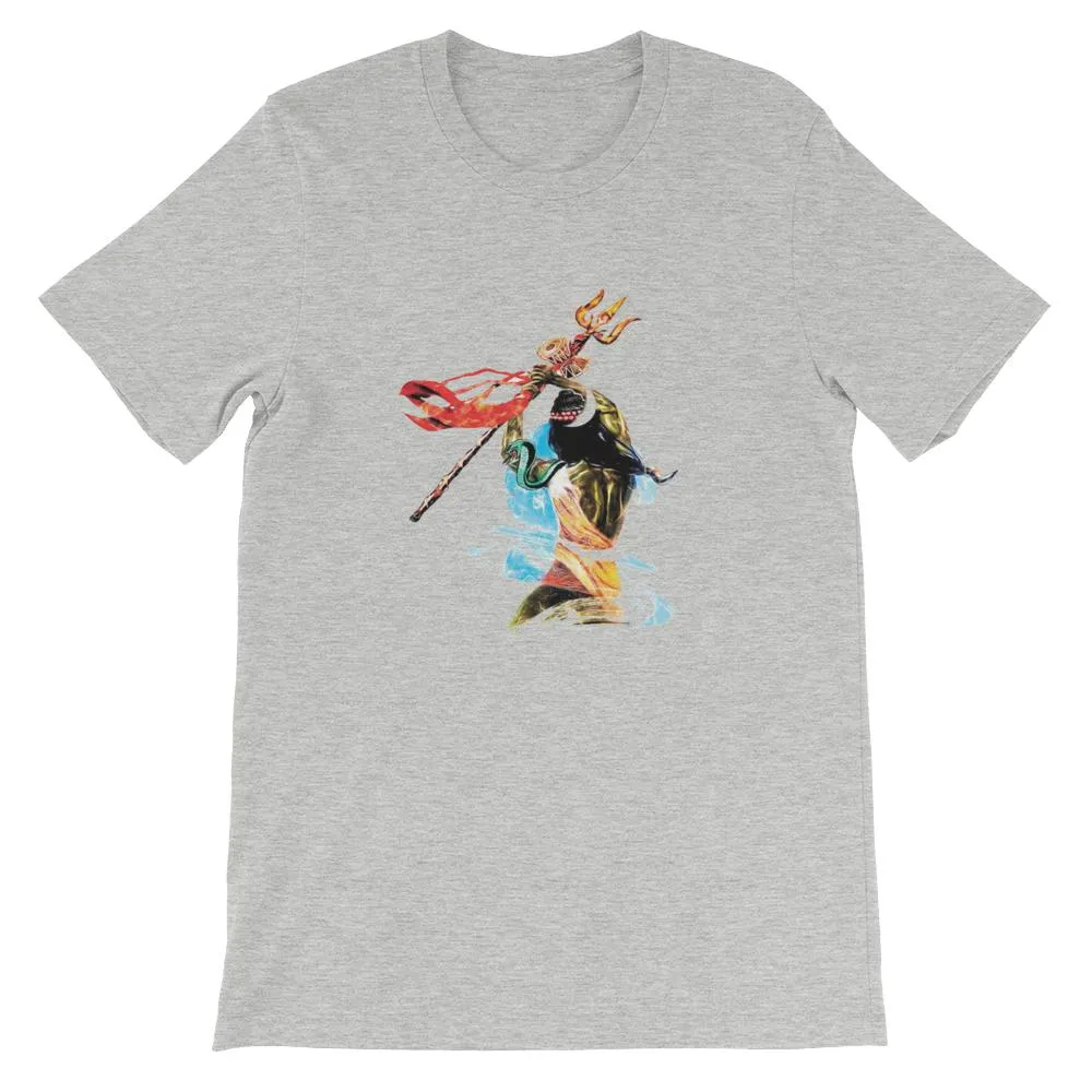 Mister Fab Shivay Men Round Neck printed T-Shirts
