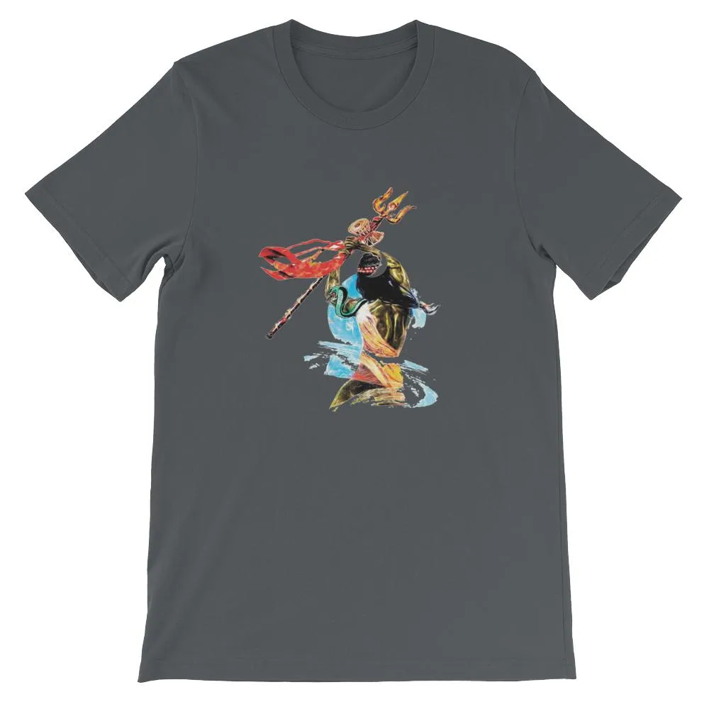 Mister Fab Shivay Men Round Neck printed T-Shirts