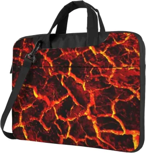 Molten Lava Stylish 13-15.6 Inch Laptop Bag For Man And Women, Computer Messenger Bag, Trendy Shoulder Strap Design