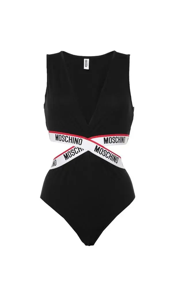 Moschino Cut-Out Bodysuit