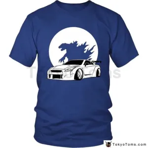 Nissan GTR Godzilla Skyline R35 T-Shirt - Cotton