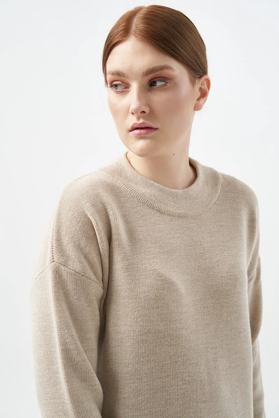 Oversize merino wool sweater